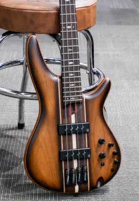 Ibanez - SR Premium Electric Bass - Dual Mocha Burst Flat
